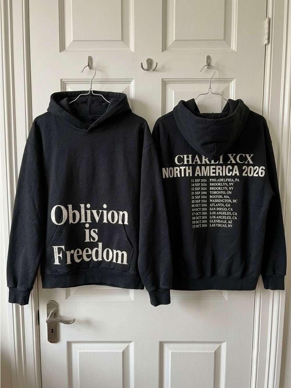 Charli XCX Oblivion is Freedom Hoodie Reprint